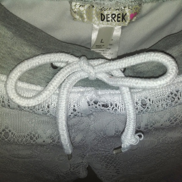 Lace Jogger Pants - Picture 5 of 8